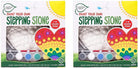 Creative Roots Mosaic Turtle DIY Stepping Stone Kit, Includes Ceramic Stone & 6 Vibrant Paints for Kids Ages 8+