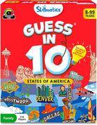 Card Game - Guess in 10 States of America, Educational Travel Toys for Boys, Girls, and Kids Who Love Board Games, Geography and History, Gifts for Ages 8, 9, 10 and Up