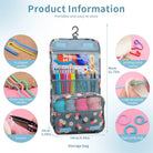 Complete Crochet Kit for Beginners,130 Pcs Crochet Kit Including Crochet Yarn, Ergonomic Crochet Hooks, and Crochet Accessories in Hangable Storage Bag