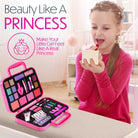 Kids Makeup Kit for Girl - with Make up Remover - 30Pc Real Washable, Non Toxic Play Princess Cosmetic Set - Ideal Birthday for Little Girls Ages 3, 4, 5, 6 Year Old Child