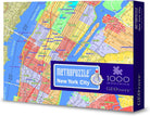 - Metropuzzle Boston - 1000 Piece Puzzles for Adults - Detailed City Map Geography Jigsaw Puzzle - United States City Map Poster Included