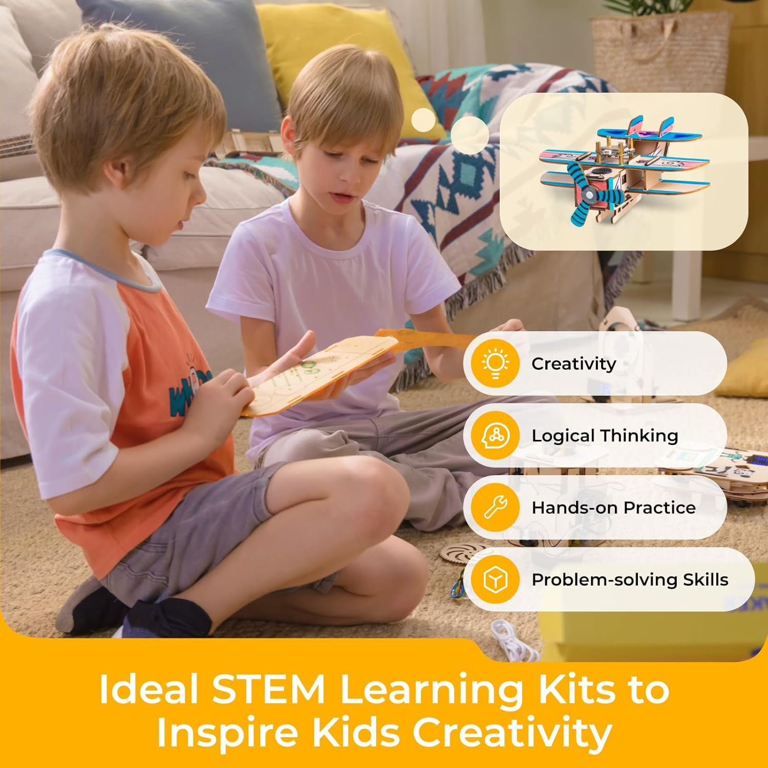 Makeblock Nextmaker 3 in 1 STEM Kits, Coding Robot Kits for Kids 8-12, Free Online Coding Courses, Music and LED Light, Programmable Coding Toys, Educational STEM Toys Gift for Kids