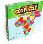 — Geopuzzle Africa and the Middle East — Educational Kid Toys for Boys and Girls, 65 Piece Geography Jigsaw Puzzle, Jumbo Size Kids Puzzle — Ages 4 and Up