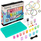 Galaxy Bead Super Set, 2,000+ Bead Bracelet Making Kit - Makes 50+ Bracelets, Alphabet Charms, Pearlescent & Metallic Beads, Includes Bead Box Organizer, Recommended for Ages 8 and Up