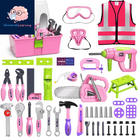 Homeschool Kids Tool Set with Electric Drill & Saw – 54 Pcs