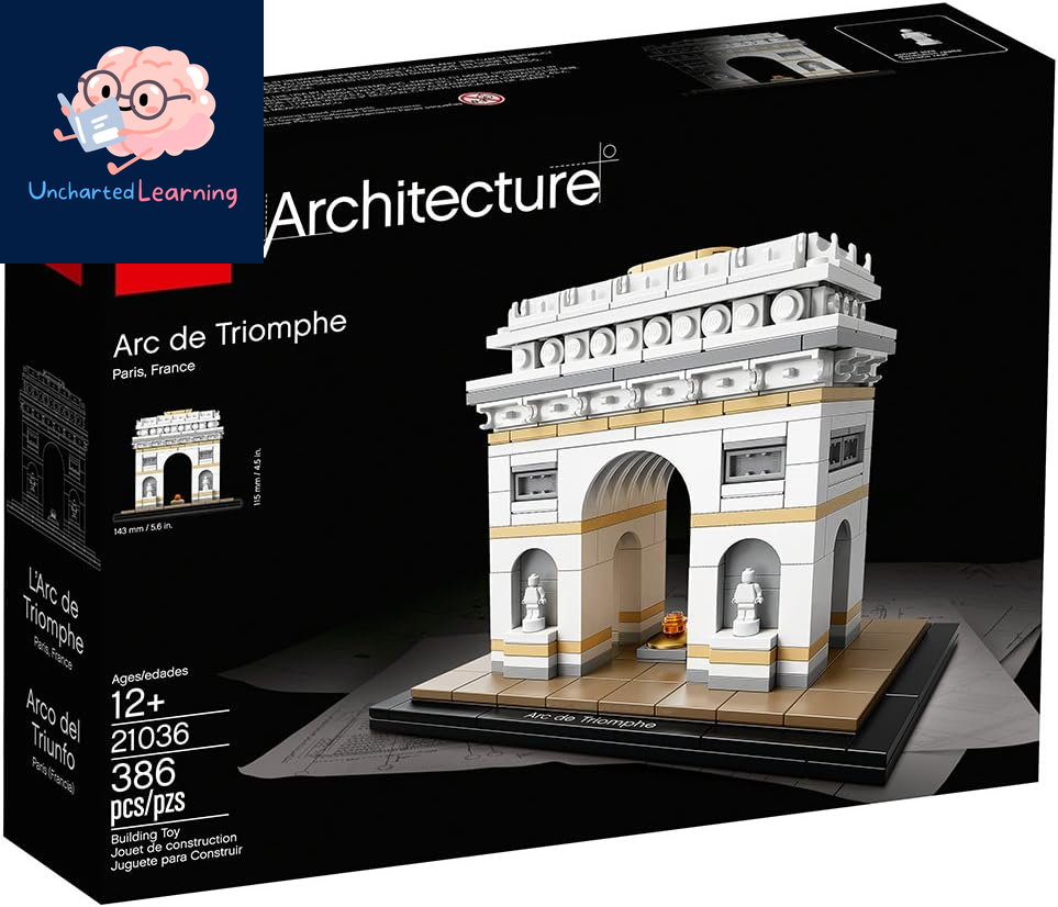 Architecture Arc De Triomphe 21036 Building Kit (386 Piece)
