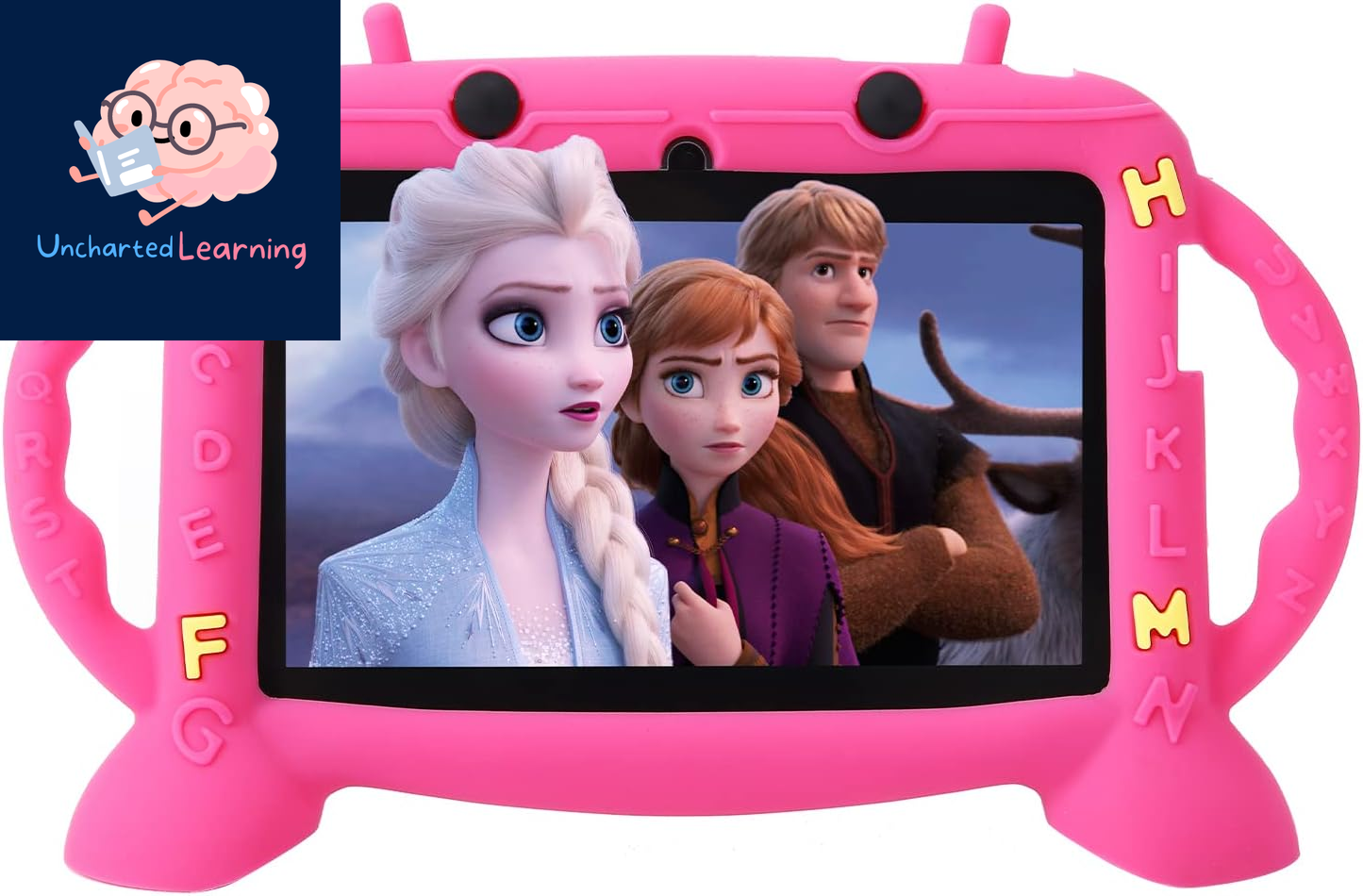 Kids Tablet, 7 Inch Tablet for Kids 2-10, Educational Learning Toddler Tablet Android 11, 3GB RAM+32GB ROM Storage, Google Play Youtube, Baby Girl Boy Gift (Red)