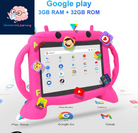 Kids Tablet, 7 Inch Tablet for Kids 2-10, Educational Learning Toddler Tablet Android 11, 3GB RAM+32GB ROM Storage, Google Play Youtube, Baby Girl Boy Gift (Red)