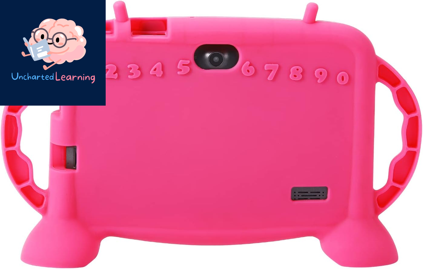 Kids Tablet, 7 Inch Tablet for Kids 2-10, Educational Learning Toddler Tablet Android 11, 3GB RAM+32GB ROM Storage, Google Play Youtube, Baby Girl Boy Gift (Red)
