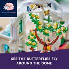 Friends Botanical Garden Building Toy Set, a Creative Project for Ages 12+, Build and Display a Detailed Greenhouse Scene, a Gift for Kids and Teens Who Love Flowers and Plants, 41757