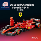 Speed Champions Ultimate Formula 1 Collector'S Pack - Contains 10 Sets in 1 - Includes Exclusive Poster - Collectible F1 Model Car Kit - Exciting Gift for Adults and Racing Enthusiasts - 66802