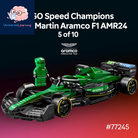 Speed Champions Ultimate Formula 1 Collector'S Pack - Contains 10 Sets in 1 - Includes Exclusive Poster - Collectible F1 Model Car Kit - Exciting Gift for Adults and Racing Enthusiasts - 66802