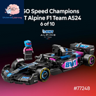 Speed Champions Ultimate Formula 1 Collector'S Pack - Contains 10 Sets in 1 - Includes Exclusive Poster - Collectible F1 Model Car Kit - Exciting Gift for Adults and Racing Enthusiasts - 66802