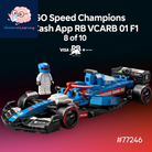 Speed Champions Ultimate Formula 1 Collector'S Pack - Contains 10 Sets in 1 - Includes Exclusive Poster - Collectible F1 Model Car Kit - Exciting Gift for Adults and Racing Enthusiasts - 66802