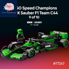 Speed Champions Ultimate Formula 1 Collector'S Pack - Contains 10 Sets in 1 - Includes Exclusive Poster - Collectible F1 Model Car Kit - Exciting Gift for Adults and Racing Enthusiasts - 66802