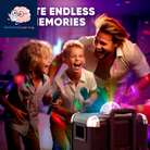 Karaoke Machine for Adults and Kids with 2 Bluetooth Wireless Microphones. Portable Singing PA Speaker System with Disco Ball Lights, Lyrics Display Tablet Holder & TV Cable. Soprano X1 2.0