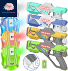 Rechargeable Laser Tag Set with Vests – Homeschool Play Set