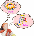 Building Blocks for Kids, 170 Pcs STEM Toys for Boys and Girls, Safe and Creative Toy for Age 3+, Educational Activities