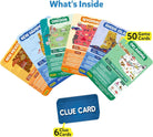 Card Game - Guess in 10 States of America, Educational Travel Toys for Boys, Girls, and Kids Who Love Board Games, Geography and History, Gifts for Ages 8, 9, 10 and Up