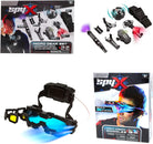 Spyx / Micro Gear Set + Night Mission Goggles - 4 Must-Have Spy Tools Attached to an Adjustable Belt + LED Light Beams Glasses! Jr Spy Fan Favorite & Perfect for Your Spy Gear Collection!