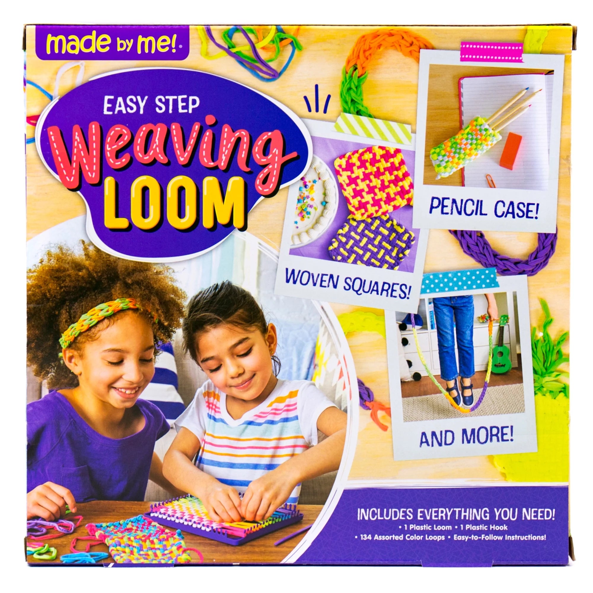 ! Easy Step Multi-Color Weaving Loom, Boys and Girls, Child, Ages 5+