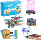 Makeblock Nextmaker 3 in 1 STEM Kits, Coding Robot Kits for Kids 8-12, Free Online Coding Courses, Music and LED Light, Programmable Coding Toys, Educational STEM Toys Gift for Kids