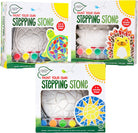 Creative Roots Mosaic Turtle DIY Stepping Stone Kit, Includes Ceramic Stone & 6 Vibrant Paints for Kids Ages 8+