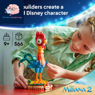 Disney Moana 2 Heihei - Building Toy for Kids, Girls & Boys, Ages 9+ - Moana & Disney Toy for Fans - Gift Idea for Birthday - 43272