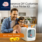 3D Printer for Kids, Beginner 3D Printer with 8 PLA Filament Set, Huge Toy Library & Modify, Wi-Fi & App Control, Create STEM Toys, High Precision, W/ 15+ Mini 3D Design Module, X-Maker Joy