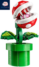 Super Mario Piranha Plant, Build and Display Super Mario Brothers Collectible for Adults and Teens, Authentically Detailed Posable Figure, Birthday Gift for Gamers and Super Mario Fans, 71426