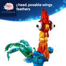 Disney Moana 2 Heihei - Building Toy for Kids, Girls & Boys, Ages 9+ - Moana & Disney Toy for Fans - Gift Idea for Birthday - 43272